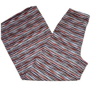 Free People High Rise wide Leg Striped Multicolor Beach Pants Size Small